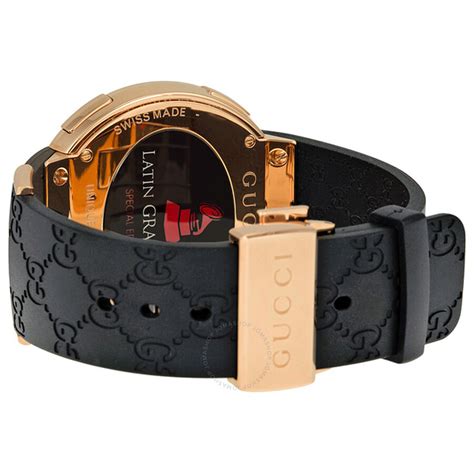 mens gucci rubber watch|authentic gucci rubber watch bands.